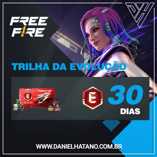 Free Fire - Trilha da Evolução - 30 Dias