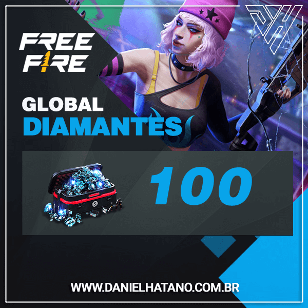 Free Fire - 100 Diamantes Global