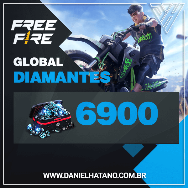 Free Fire - 6900 Diamantes Global