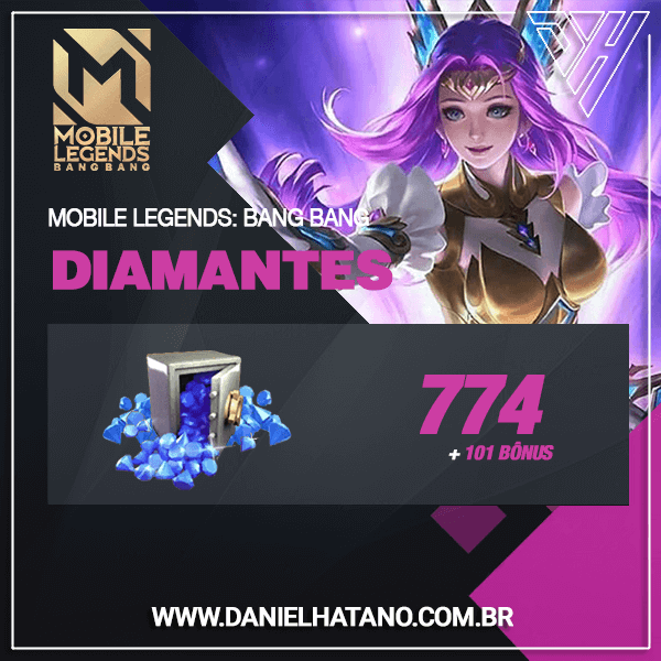 Mobile Legends: Bang Bang | 878 Diamantes