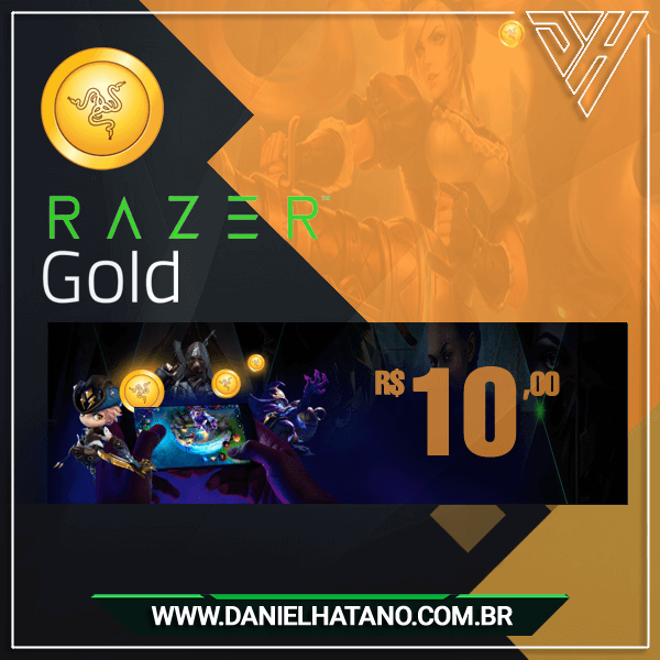 Razer Gold BR - R$ 10 BRL