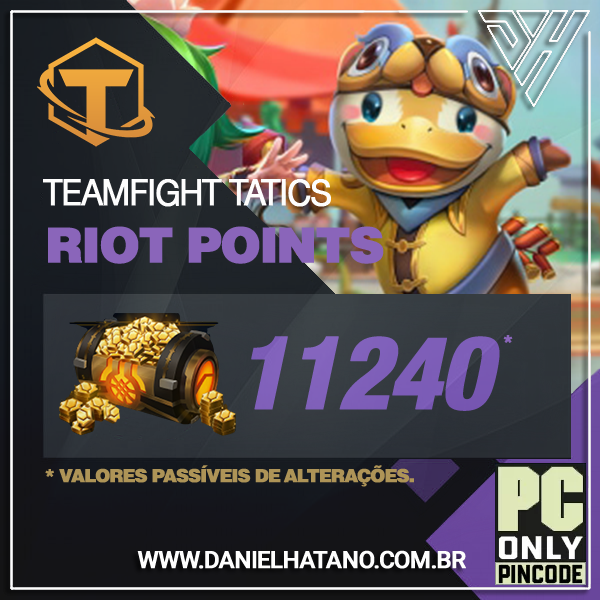 Teamfight Tactics - 11.240 Riot Points