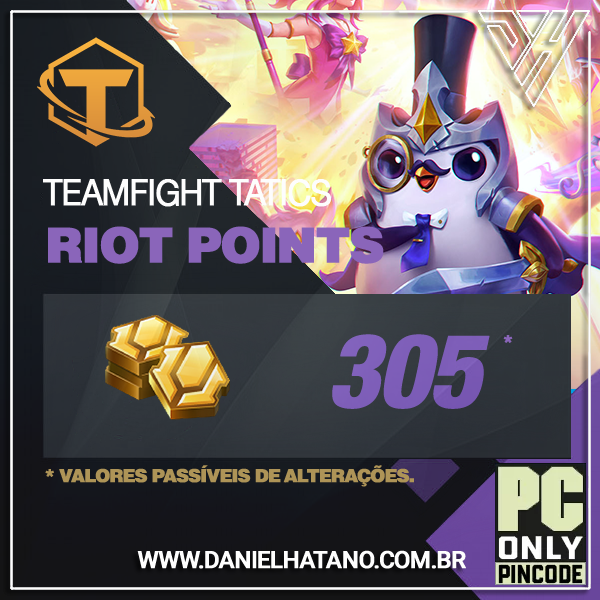 Teamfight Tactics - 305 Riot Points