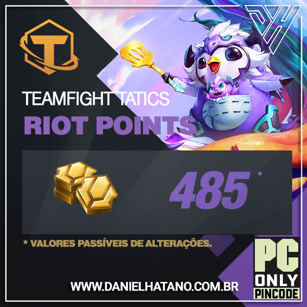 Teamfight Tactics - 485 Riot Points