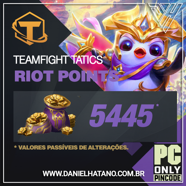 Teamfight Tactics - 5.445 Riot Points