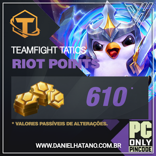 Teamfight Tactics - 610 Riot Points