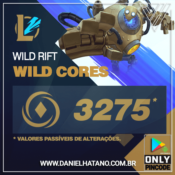 LOL: Wild Rift - 3.275  Wild Cores