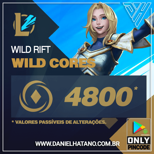 LOL: Wild Rift - 4.800 Wild Cores