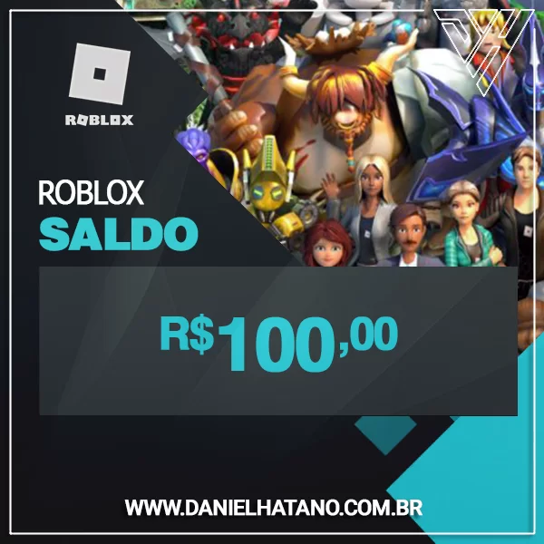 Crédito Roblox R$100